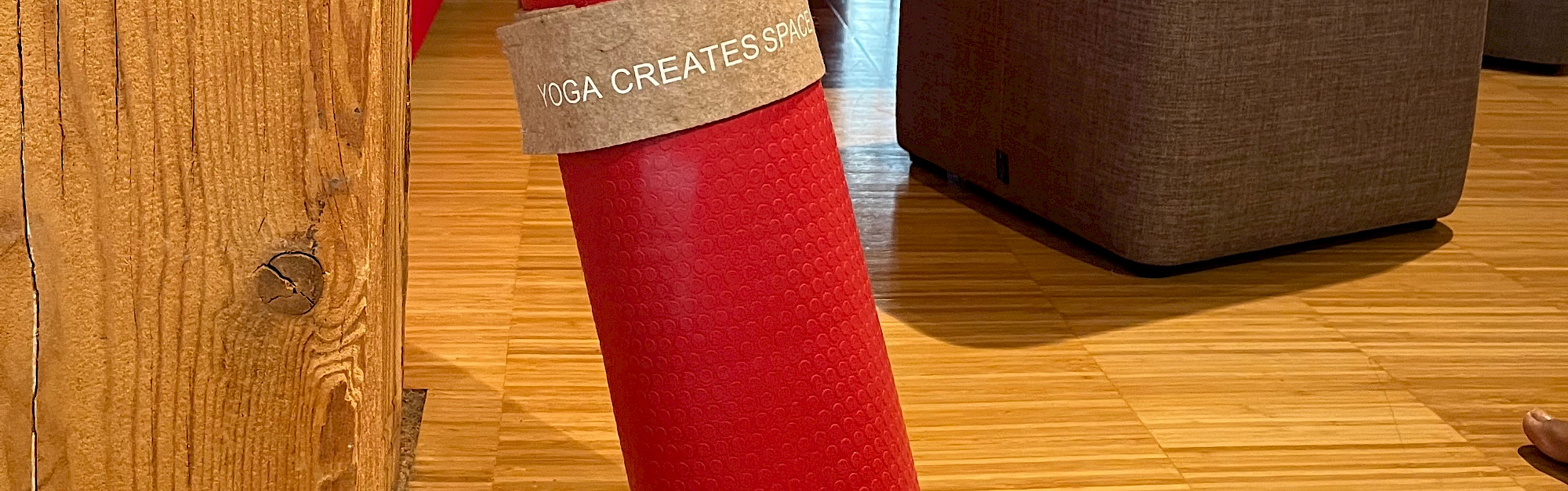 Gutschein Yoga verschenken Matte